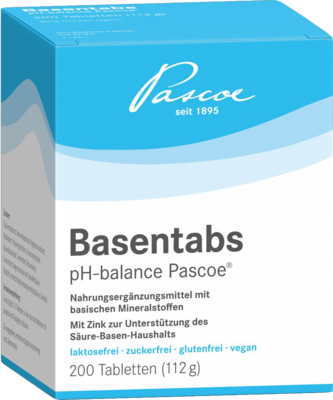 BASENTABS pH Balance Pascoe Tabletten 112 g von Pascoe Vital GmbH