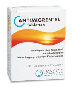 ANTIMIGREN SL Tabletten 100 St von Pascoe pharmazeutische Pr�parate GmbH