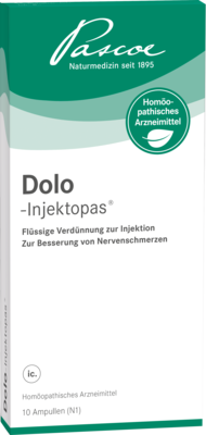DOLO INJEKTOPAS Ampullen 10 St von Pascoe pharmazeutische Pr�parate GmbH
