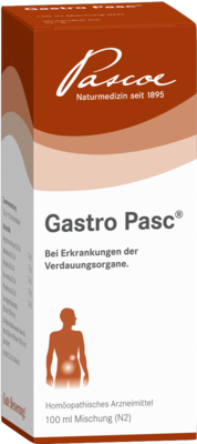 GASTRO PASC Tropfen 100 ml von Pascoe pharmazeutische Pr�parate GmbH