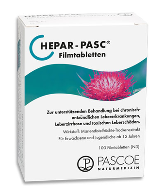 HEPAR PASC Filmtabletten 100 St von Pascoe pharmazeutische Pr�parate GmbH
