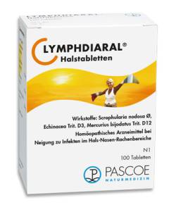 LYMPHDIARAL HALSTABLETTEN 100 St von Pascoe pharmazeutische Pr�parate GmbH