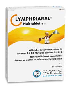 LYMPHDIARAL HALSTABLETTEN 40 St von Pascoe pharmazeutische Pr�parate GmbH