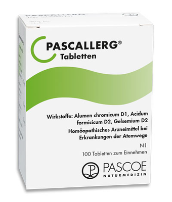 PASCALLERG Tabletten 500 St von Pascoe pharmazeutische Pr�parate GmbH