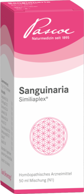 SANGUINARIA SIMILIAPLEX Mischung 50 ml von Pascoe pharmazeutische Pr�parate GmbH