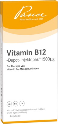 VITAMIN B12 Depot Inj. 1500 µg Injektionslösung von Pascoe pharmazeutische Präparate GmbH