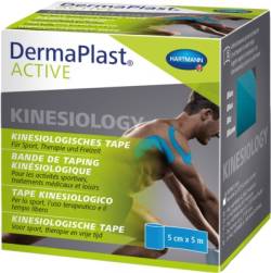 DermaPlast Active Kinesiology Tape 5cm x 5m blau von Paul Hartmann AG