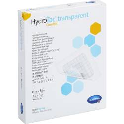 HYDROTAC transparent Hydrogelverb.8x8 cm 10 St Verband von Paul Hartmann AG