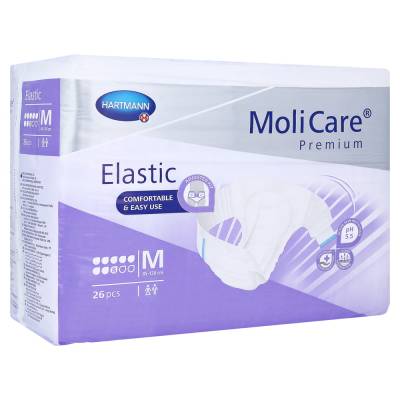 MOLICARE Premium Elastic Slip 8 Tropfen Gr.M 26 St ohne von Paul Hartmann AG