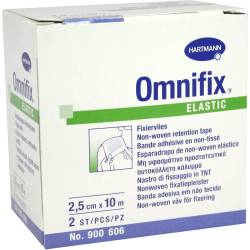 OMNIFIX elastic 2,5 cmx10 m Rolle 2 St Pflaster von Paul Hartmann AG