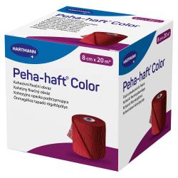 "PEHA-HAFT Color Fixierb.latexfrei 8 cmx20 m rot 1 Stück" von "Paul Hartmann AG"