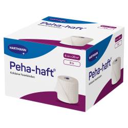 PEHA-HAFT Fixierbinde latexfrei 6 cmx20 m 8 St Binden von Paul Hartmann AG