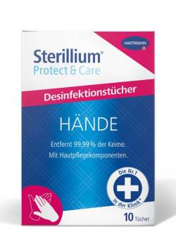 Sterillium Protect & Care Hände Desinfektionstücher von Paul Hartmann AG