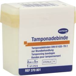 TAMPONADEBINDE 2 cmx5 m steril Hartmann 1 St Binden von Paul Hartmann AG