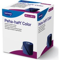 Peha-haft® Color latexfrei Fixierbinde 10 cm x 20 m blau von Peha-haft