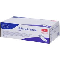 Peha-soft® nitrile blue puderfrei L von Peha-soft
