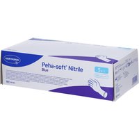 Peha-soft® nitrile blue puderfrei S von Peha-soft