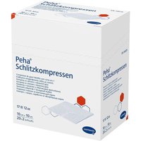 Peha® Schlitzkompressen 10 x 10cm steril von Peha