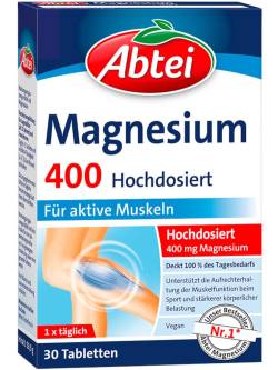 Abtei Magnesium 400 Hochdosiert von Perrigo Deutschland GmbH