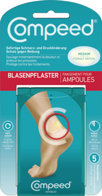 COMPEED Blasenpflaster medium 5 St von Perrigo Deutschland GmbH