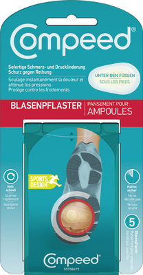 COMPEED Blasenpflaster unter den F��en 5 St von Perrigo Deutschland GmbH