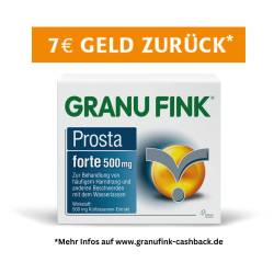 "GRANU FINK Prosta forte 500mg - CASHBACK AKTION* Hartkapseln 140 Stück" von "Perrigo Deutschland GmbH"