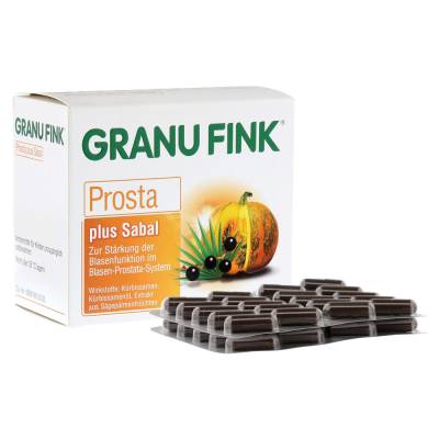 "GRANU FINK Prosta plus Sabal 400mg/340mg/75mg Kapseln 120 Stück" von "Perrigo Deutschland GmbH"