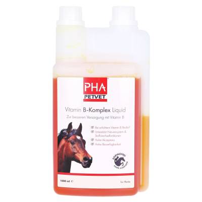 "PHA Vitamin B Komplex Liquid f.Pferde 1000 Milliliter" von "PetVet GmbH"