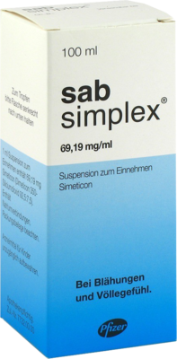SAB simplex Suspension zum Einnehmen 100 ml von Pfizer Pharma GmbH