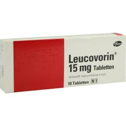 LEUCOVORIN 15 mg Tabletten 10 St Tabletten von Pfizer Pharma GmbH