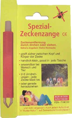 Spezial-Zeckenzange von Pharma Brutscher