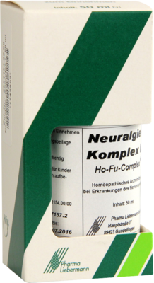 NEURALGIE Komplex L Ho-Fu-Complex Tropfen 50 ml von Pharma Liebermann GmbH
