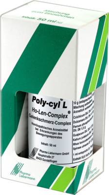 POLY-CYL L Ho-Len-Complex Tropfen 50 ml von Pharma Liebermann GmbH