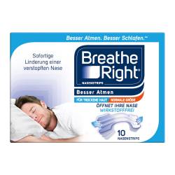Besser Atmen Breathe Right Nasenstrips Transparent Normal von Pharma Netzwerk PNW GmbH