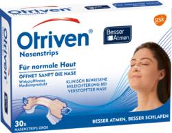 OTRIVEN Besser Atmen Nasenstrips gro� beige 30 St von Pharma Netzwerk PNW GmbH
