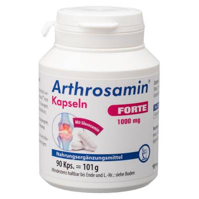 "ARTHROSAMIN 1000 mg forte Kapseln 90 Stück" von "Pharma Peter GmbH"