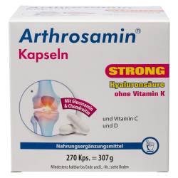 "ARTHROSAMIN strong ohne Vitamin K Kapseln 270 Stück" von "Pharma Peter GmbH"
