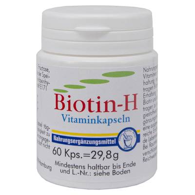 "BIOTIN H Vitaminkapseln 60 Stück" von "Pharma Peter GmbH"