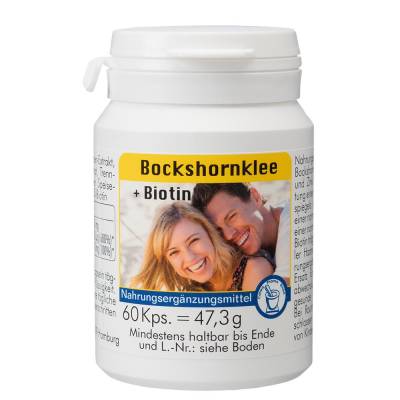 BOCKSHORNKLEE+Biotin Kapseln von Pharma Peter GmbH