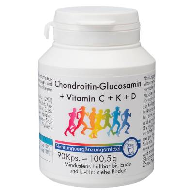 "CHONDROITIN GLUCOSAMIN+Vitamin K Kapseln 90 Stück" von "Pharma Peter GmbH"