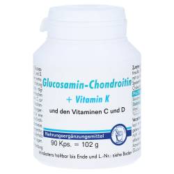 "GLUCOSAMIN-CHONDROITIN+Vitamin K Kapseln 90 Stück" von "Pharma Peter GmbH"