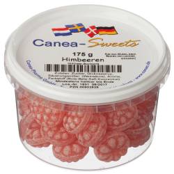 Himbeeren Bonbons Canea-Sweets 175 g Bonbons von Pharma Peter GmbH