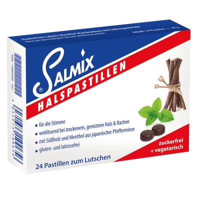 SALMIX Halspastillen zuckerfrei von Pharma Peter GmbH