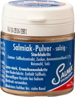 Salmix Salmiakpulver Salzig von Pharma Peter GmbH