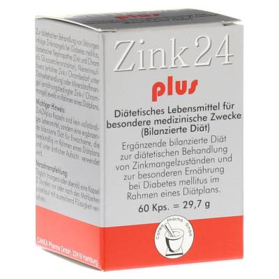 "ZINK 24 plus Kapseln 60 Stück" von "Pharma Peter GmbH"