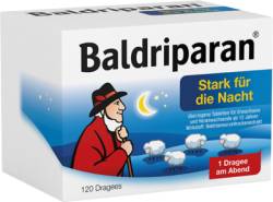 BALDRIPARAN Stark für die Nacht überzogene Tab. 120 St von PharmaSGP GmbH