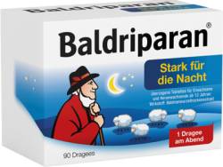 BALDRIPARAN Stark für die Nacht überzogene Tab. 90 St von PharmaSGP GmbH