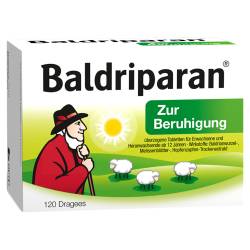 "BALDRIPARAN zur Beruhigung überzogene Tabletten 120 Stück" von "PharmaSGP GmbH"
