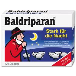 Baldriparan Stark für die Nacht 120 St Überzogene Tabletten von PharmaSGP GmbH