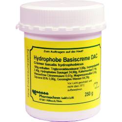HYDROPHOBE Basiscreme DAC 250 g Creme von Pharmachem GmbH & Co. KG